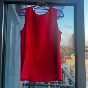 Kenneth Cole New York - Orange Tank Top with Slit